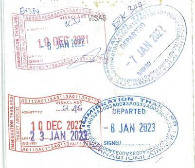 Thailand's O-A Visa Application Process from the UAE